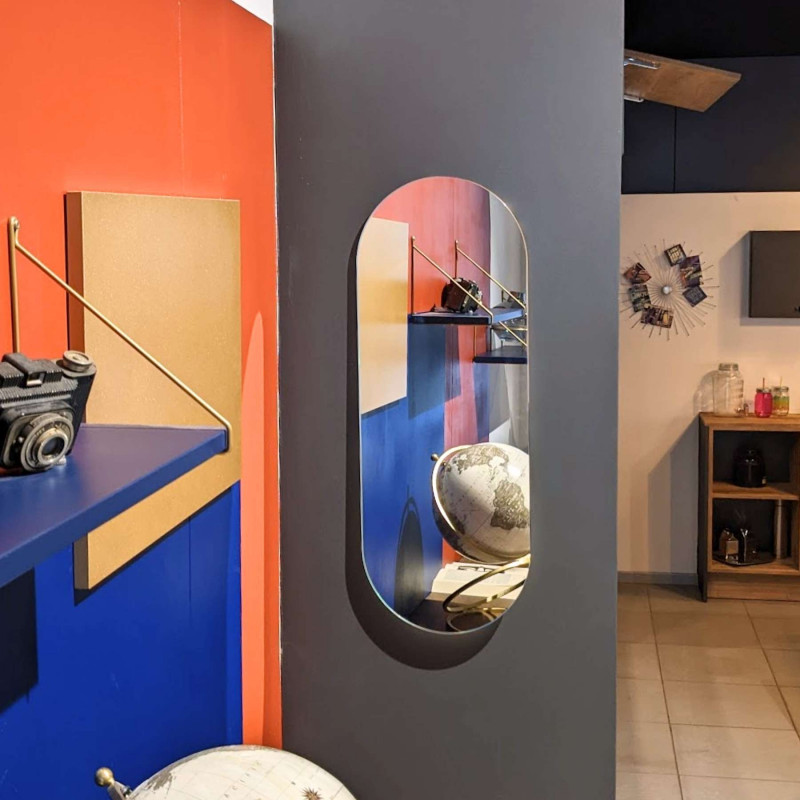 Miroir argenté sur mesure UBLO 6mm d'épaisseur