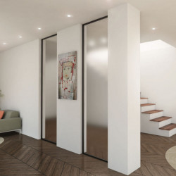 Paroi de douche sur mesure -TUNEL - 3 côtés