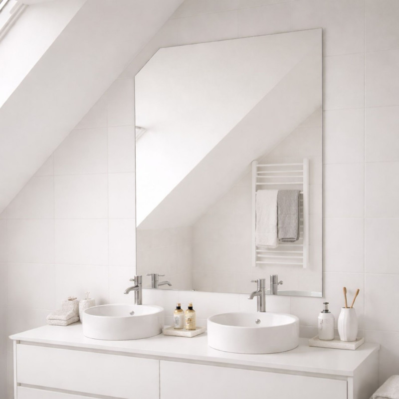 Miroir sur mesure salle de bain - Miroir VERRO