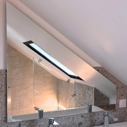 Miroir sur mesure en sous pente - MIRRO