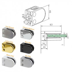 Paroi de douche sous toit- Mezza - PAROI FIXE