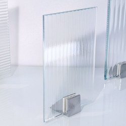 Verre texturé strié RAYWALL 90 trempé de 4mm