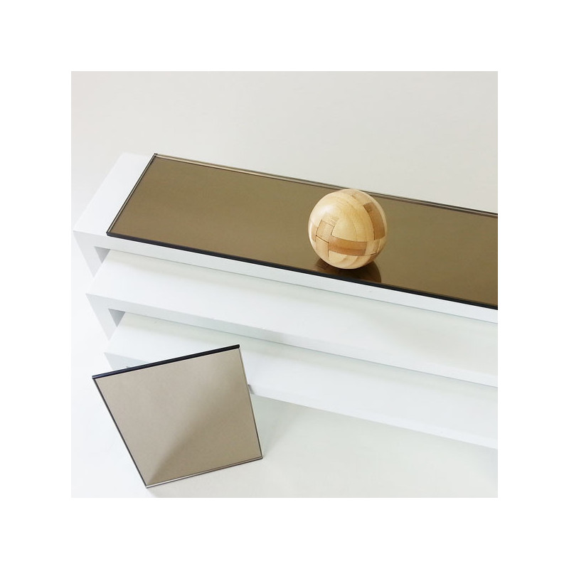 MIROIR BRONZE- 40cm x 140cm  ép 6mm