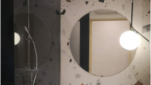 Miroir sur mesure rond